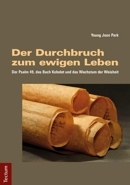 Psalm 49 gilt allgemein als einheitlicher Weisheitspsalm. Er weist aber Wachstumsspuren auf: Es gibt zahlreiche Hinweise darauf, dass er ursprünglich ein perserzeitlicher Klagepsalm war, der die Ungerechtigkeit in der Welt betrauert. Erst durch eine Fortschreibung in der Ptolemäerzeit, die in enger Beziehung zum Buch Kohelet steht, wird daraus ein Weisheitspsalm. In der Seleuzidenzeit schließlich wird der Psalm um eine individuelle eschatologische Perspektive erweitert: „Gott wird meine Seele erretten aus der Hand der Scheol“ (V. 16). So, zeigt Young Joon Park, werden die Wachstumsgeschichte des Psalms und die Fortschreibungsgeschichte des Predigers Salomo zum Spiegel der nachexilischen Theologiegeschichte in Juda und zu wichtigen Dokumenten eines allmählichen Durchbruchs des Glaubens an das ewige Leben.