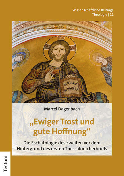 Der vorliegende Band untersucht die strukturparallelen Texte der beiden Thessalonicherbriefe unter eschatologischen Aspekten. Dies hilft, das literarische Verhältnis der beiden Schreiben besser zu verstehen und den 1Thess als Prätext des 2Thess zu erweisen. Ein dichtes Gefüge von Verbindungen zwischen den korrespondierenden Abschnitten wird sichtbar und ermöglicht neue Zugänge zur Intention des Verfassers des 2Thess. Unter den Motiven, deren zeit- und religionsgeschichtlicher Hintergrund untersucht wird, finden die Eleusinischen Mysterien besondere Erwähnung. Nicht zuletzt aus den Konnotationen von „Anti-Gott“ und „Widersacher“ schließt Dagenbach für den 2Thess auf die für ein Pseudepigraph frühe Abfassungszeit zwischen 66 und 70 n. Chr.