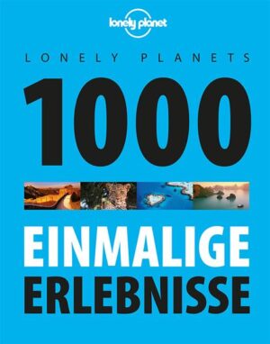 Ein typischer Lonely Planet-Band - locker, humorvoll, unterhaltsam und voller spannender Ideen und Tipps für den nächsten Urlaub. In 100 Kapiteln werden die 1000 ungewöhnlichsten Reiseerlebnisse vorgestellt, eine Vielzahl an atmosphärischen Bildern zeigt die dazugehörigen Orte. Auf der Suche nach einem coolen Ferienjob? Hier werden die Top Ten gelistet. Andere Kapitel schlagen dem Leser "Die besten Plätze fürs Nachdenken" oder Aktivitäten für den "Größten Adrenalinrausch" vor. Top-Touristenziele sind genauso enthalten wie wenig bekannte Spots. Zum Banff Nationalpark liest man zum Beispiel: "Die Füchse sind gerissener, die Bären gewaltiger und die Elche könnten für haarige Schulbusse gehalten werden." Die Texte wurden mit viel Augenzwinkern geschrieben und sind deshalb nicht nur Informationsquelle, sondern auch kurzweiliges Lesevergnügen. Die Lonely Planet Reisebildbände entführen dich dorthin, wo du sein willst: zu unentdeckten und perfekten Orten, zu deinen Leidenschaften, deinen Zielen – in alle Winkel der Welt. Zieh einfach los, Lonely Planet kennt den Weg!