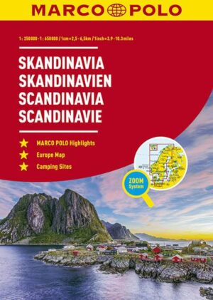 Entdecke die grosse Vielfalt und Abwechslung von Südskandinavien. Lass dich von den königliche Hauptstädten, romantische Schären- und Fjordlandschaften und den unendlichen Weiten in Skandinavien begeistern. Unsere MARCO POLO Highlights zeigen dir die Top Spots und mit den eingezeichneten schönen Strecken, wird deine Reise zum einmaligen Erlebnis. Bebilderte Highlights als Inspiration für deinen Umweg Zoom-System mit idealer Maßstabswahl zur Planung und im Auto Reiseinformationen, damit du dich ganz auf dein Abenteuer konzentrieren kannst