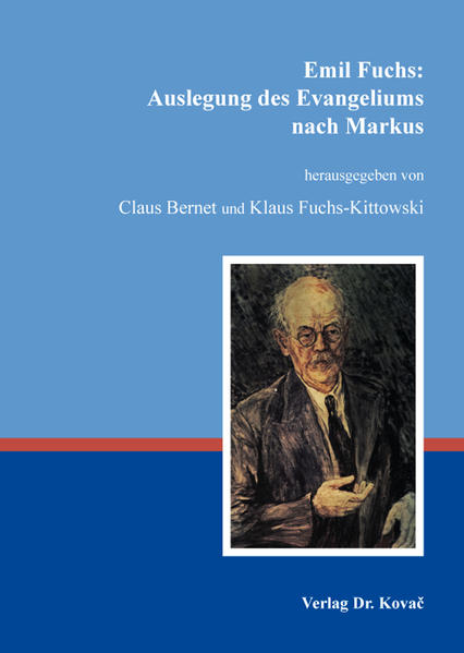 Zwischen Januar und Juli 1938 hat Emil Fuchs das Markusevangelium neu übersetzt und ausgelegt. Diese Monate konnten von Fuchs und aufmerksamen Zeitgenossen durchaus als Endzeit verstanden werden: im Januar 1938 beginnt der Zweite Japanisch-Chinesische Krieg, im März marschieren deutsche Wehrmachttruppen in Österreich ein, in Spanien setzen sich die Nationalisten um Franco in der Aragonoffensive durch, im Mai ordnet die tschechoslowakische Regierung aufgrund Provokationen Hitlers die Mobilmachung der Armee an, im Grenzgebiet zwischen der Mongolei und China kommt es zu militärischen Auseinandersetzungen, im Juli kommt es zu ersten Kampfhandlungen zwischen der Sowjetrepublik und Japan. Die Gefahren dieser globalen Zerstörungen und sozialen wie politischen Ungerechtigkeiten führt Fuchs klar vor Augen: „In Zeiten, da eine ganze Gesellschaft vor die Frage gestellt ist, ob sie sich im Traditionellen festlegen und gegen jedes Opfer wehren will, das Gerechtigkeit von ihr fordert, gewinnt dies Ankämpfen gegen die Stimme der Gottesmacht dämonische Gewalt in Tausenden und Tausenden. Man glaubt Vorteil und Besitz gefährdet und führt mit dem Ersticken des Gewissens die allgemeine Versumpfung und die ungeheure Gesellschaftskatastrophe herbei. Der unwahrhaftige Kampf gegen die eigne innere Stimme ist auch hier die unvergebbare Sünde und führt zur Selbstzerstörung.“ Das Evangelium des Verfassers Markus wird von Fuchs als apokalyptischer Endzeitbericht gesehen, in unmittelbarem Zusammenhang mit der Offenbarung des Johannes, die er anschließend 1938/39 übersetzte und auslegte. Die sechzehn Kapitel des Markusevangeliums berichten von der Lebensgeschichte Christi und dem Heraufkommen einer neuen, gerechten und friedlichen Gesellschaft. In diesem ältesten Evangelium werden weithin bekannte Gleichnisse besprochen, wie das „Gleichnis vom Sämann“ oder das „Gleichnis vom Senfkorn“-einzelne, mündlich tradierte Geschichten der Frühchristen, die erst Markus in eine zusammenhängende schriftliche Erzählung gebracht hat. Darüber hinaus werden von Fuchs auch das Messiasgeheimnis, die Leidensankündigung, die Endzeitrede und der umfangreiche Passionsbericht in einen Zusammenhang gebracht, der deutlich macht, dass nicht irdische, sondern göttliche Macht und das Geistige dem Ruf Christi gemäß waren und sind-in der Urgemeinde ebenso wie 1938, 2015 oder zu einem anderen Zeitpunkt.