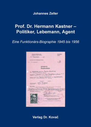 Prof. Dr. Hermann Kastner  Politiker