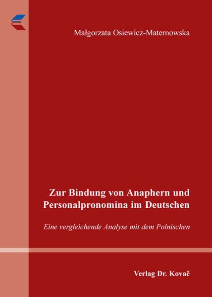 Zur Bindung von Anaphern und Personalpronomina im Deutschen | Bundesamt für magische Wesen