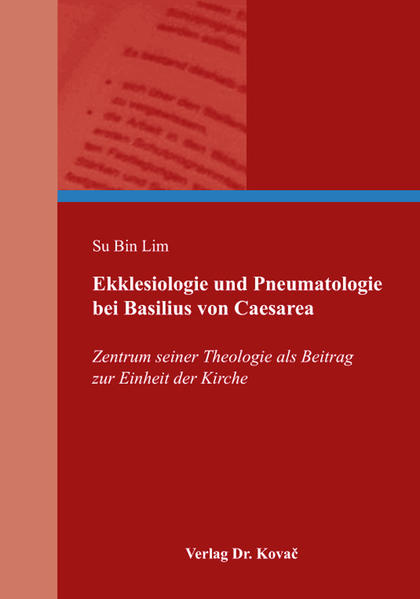 Ekklesiologie und Pneumatologie sind moderne Begriffe. Darum hat Basilius von Caesarea keine systematische Ekklesiologie und auch keine systematische Pneumatologie im eigentlichen Sinne aufgestellt, sondern er hat jeweils in bestimmten, konkreten Momenten des täglichen kirchlichen und des damit eng verbundenen politischen Lebens seine Vorstellung mitgeteilt, um damit die Christen im Glauben zu leiten. Es zeigte sich, dass die Stärke seiner Begabung und seines Wirkens auf den Felde praktischer Tätigkeit lagen. Insofern ist Basilius von Caesarea als Praktiker zu verstehen. In seinen frühen Schriften findet das Ausdruck in den sog. Mönchsregeln. Aus zwei Aspekten seines Klosterbildes leiten sich seine Idealvorstellungen von Kirche ab: die Ausbildung des Beichtinstituts und die Vorstellungen zur Besitzethik. Basilius suchte seine Vorstellungen für die ganze Kirche verbindlich zu machen und die von ihm erkannten grundlegenden Schäden der Kirche zu beseitigen. Seine theologische Neigung bewegt sich allmählich von der Ekklesiologie zur Pneumatologie. Während seiner Mönchzeit hat Basilius von Caesarea den Beitrag zur Ekklesiologie geleistet. Als Bischof hat er sich um die Feststellung der Pneumatologie bemüht, damit er das gemeinsame Glaubensbekenntnis ablegen lassen konnte. Niemand bestreitet, dass seine Pneumatologie sich aus dem Widerspruch zur Apologie des Eunomius und der Diskussion mit Eustathius entwickelte. Demgemäß beruhte der Werdegang der Pneumatologie bei Basilius nicht auf systematischen Überlegungen, sondern auf spontaner Reaktion auf häretische Meinungen. Die Einheit der Kirche, um die sich Basilius bemüht hat, findet sich im Bekenntnis des II. ökumenischen Konzils. Aber das Ergebnis konnte er nicht selbst erleben, weil er etwa zwei Jahre vorher gestorben ist. Auf Grund seiner überragenden Tätigkeiten wurde ihm der Beiname „der Große“ schon zur Lebzeiten gegeben.