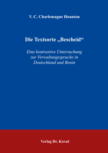 Die Textsorte Bescheid | Bundesamt für magische Wesen