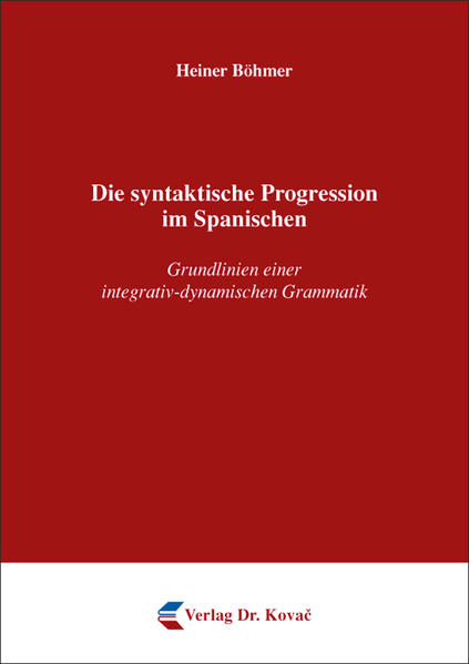 Die syntaktische Progression im Spanischen | Bundesamt für magische Wesen