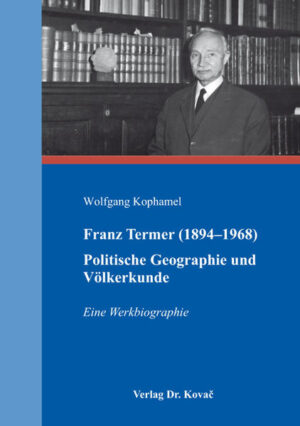 Franz Termer (18941968)  Politische Geographie und Völkerkunde | Bundesamt für magische Wesen