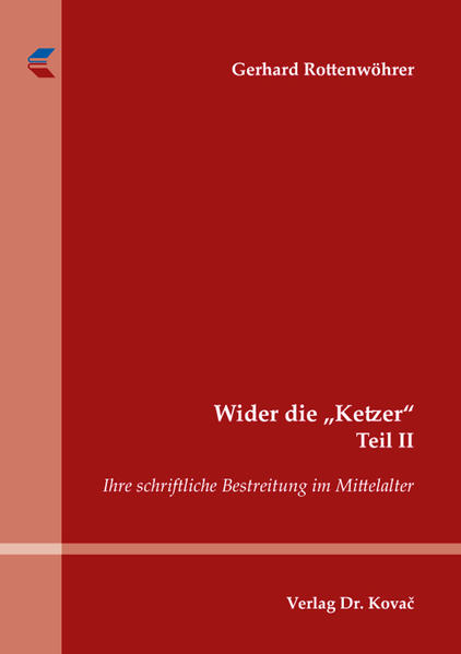 ndem er den ersten Teil dieser Veröffentlichung fortsetzt und ergänzt, untersucht dieser zweite, wie man in der Christenheit bis 1516 mit Abweichlern verfuhr. Sie setzen sich aus Heterodoxen sowie Anhängern von Religionen oder innerkirchlichen Sonderlehren zusammen. Das wird anhand einschlägiger Quellenaussagen dargestellt. Was sie mitteilen belegt, daß sich seit der Väterzeit kaum etwas geändert hat. Nach wie vor wird der jeweilige Gegner mehr oder weniger deftig verunglimpft, als theologisch wie sittlich minderwertig in ein schlechtes Licht gerückt. Nur selten befleißigt man sich eines sachlichen Tones. So bekundet auch das theologische Mittelalter, wie kraftlos sich der Geist des Evangeliums erweist, wenn es darum geht, die eigenen Ansichten zu verteidigen, sie als die richtigen zu erweisen und daher die gegnerischen als ebenso falsch wie gefährlich abzukanzeln. Auch zu dieser Zeit wird nicht selten ein „Ketzer“bild gemalt, dessen Farben schon längst gemischt waren, das zudem häufig von eigener Kenntnis ungetrübt ist.