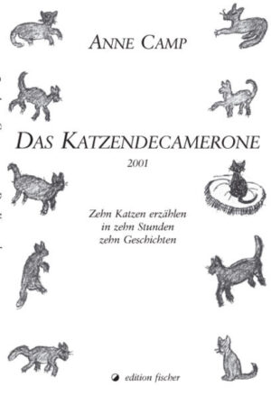 Das bekannteste Werk des italienischen Dichters Giovanni Boccaccio ist 'Das Decamerone', eine Novellensammlung, die 1470 erschien. Zehn Personen fliehen vor der Pest (1348) auf ein Landgut. Jeder der Damen und Herren erzählt jeden Tag eine Geschichte. Auf diese Weise entstanden hundert Novellen. Anne Camp hat sich von diesem Werk, das der Weltliteratur angehört, inspirieren lassen. Allerdings kann man nicht zehn Katzen zehn Tage in einen Keller sperren, sie können sich also in zehn Stunden nur zehn Geschichten erzählen. Auch die Rahmenhandlung des Originals hat die Autorin beibehalten. Violetta Barbieri, Tochter eines angesehenen Tuchhändlers in Florenz, träumte von der Karriere einer Opernsängerin. Obwohl sie sich für Musik in allen Variationen, besonders für das Musiktheater begeisterte, waren ihr die Bretter, die die Welt bedeuten, versagt. Wenn sie sang, so klang ihre Stimme fast wie Katzenmusik, war überhaupt nicht geeignet für die Opernbühne. Sie studierte Musikwissenschaft, promovierte über Giuseppe Verdi und schrieb noch Gedichte, Erzählungen, Kinderbücher und Romane. Bald fand sie eine Stelle als Dozentin an der Ausländer-Universität in Perugia mit einer Vorlesung über Verdi zum 100. Todestag des Komponisten. Ein besonderer Glücksfall war, daß sie in der Stadt ein Anwesen beziehen konnte, ein Erbe von den Vorfahren ihrer Mutter. Gleich in den ersten Wochen fand sie eine hübsche Katze vor ihrer Haustür. Sie fand Gefallen an ihr, behielt sie und gab ihr den Namen Kassiopeia. Allerdings brachte Kassiopeia im Laufe der Zeit immer mehr Katzen herbei, und schließlich waren es zehn, die sich im ausgedehnten Garten vergnügten. Sicher kamen sie auch öfters ins Haus und vor allem in Violettas Arbeitszimmer. Sie interessierten sich auch für ihre Manuskripte, ließen aber alles in bester Ordnung. In Italien ist es fast gang und gäbe, daß eine Reihe von Katzen in einem Anwesen herumtobt. Violetta und ihr Verlobter tollten mit Vergnügen im Garten umher, öfters unterm Sternenhimmel. Aber eines Tages waren die Tiere auf Entdeckungsreise aus, landeten im Keller, waren eingeschlossen, mußten sich die Zeit mit Erzählen vertreiben, um nicht an ihr Elend zu denken. Es fiel ihnen nicht schwer, da sie ja Erzählungen, Geschichten und was es auch sei, ihrer Herrin kannten. 'Der aktuelle Philosoph' ist die freie Bearbeitung der Fabel 'Aristoteles' von Henri d'Andeli aus dem französischen Mittelalter. Die Themen der Autorin Anne Camp werden in ihren Erzählungen und Kurzgeschichten in allen Schattierungen beleuchtet, sei es Kunst, Literatur und vor allem Musik. Einige ihrer Abhandlungen sind eine Hommage an Giuseppe Verdi, zum 100. Todestag des Komponisten 2001. - Immer wieder treten in den Büchern der Autorin Katzen auf, die oft das Treiben der Menschen kritisieren, ähnlich wie E. T. A. Hoffmanns 'Kater Murr'. Trotzdem bietet 'Das Katzendecamerone' keine langweilige Lektüre, sondern besticht durch eine charmante, humorvolle Sprache.