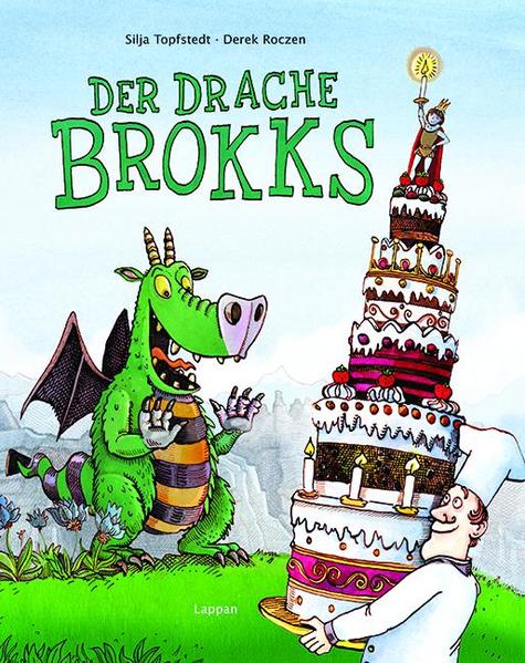 Der Drache Brokks, ein eher untypischer Vertreter seiner Art, ist ein friedliches Wesen. Eines Tages jedoch bringt ihn sein übergroßer Appetit in eine schwierige Situation, hat er doch die riesige Geburtstagstorte für den Prinzen gleich mitsamt dem Koch verschluckt, der sie trug…