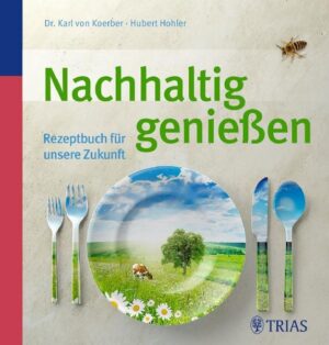 Nachhaltig lecker Frische Tomaten und Erdbeeren im Winter, Fleisch, Milch und Kaffee zu Dumpingpreisen, lauter stark verarbeitete Produkte - beim Gang durch den Supermarkt wird schnell klar, dass manches nicht ganz unproblematisch ist. Beim Thema Ernährung hören und lesen wir immer häufiger Begriffe wie Bio-Anbau, Regionale Herkunft, Fairer Handel und Nachhaltigkeit. Vielen von uns ist klar, dass wir "anders essen" sollten, und wir wissen, dass es uns und der Natur und den Menschen in armen Ländern dann besser gehen könnte. Doch wie lassen sich altbekannte Essgewohnheiten ändern? Wo fange ich an? Kann ich als einzelner überhaupt etwas bewirken? Und ist das nicht alles furchtbar anstrengend und unlecker? Sie müssen keine Heilige werden, Ihr Auto verkaufen oder nur noch selbstangebautes Gemüse essen. Es ist erstaunlich einfach, den täglichen Speisezettel nachhaltiger zu gestalten. Karl von Koerber, langjähriger Nachhaltigkeitsdenker in Sachen Ernährung, lädt Sie dazu ein, vor bzw. nach dem Einkaufen und Kochen über diese Zusammenhänge nachzudenken. Die nachhaltig inspirierenden Rezeptköstlichkeiten für jeden Tag stammen von Hubert Hohler, der sonst die Gäste in der renommierten Klinik Buchinger am Bodensee verwöhnt. - Über 100 Rezepte, die nach dem Saisonkalender zusammengestellt sind - Regionale Gemüse- und Obstsorten, die neue Impulse in Ihre Küche bringen - Gerichte mit Fleisch, die auch dem Nachhaltigkeits-Check standhalten - Tipps für mehr Nachhaltigkeit bei Einkauf und Vorratshaltung Lassen Sie sich einladen, eine gesündere, umwelt- und sozialverträgliche Ernährungsweise auszuprobieren - "Nachhaltig" heißt achtsam zu Mensch, Tier und Natur - und letztendlich zu sich selbst.