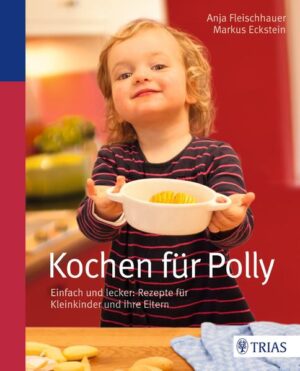 Das Kochbuch aus dem prallen Familienleben Gekocht und gegessen wurde bei Anja und Markus schon immer mit großem Genuss. Doch dann kam Polly - und mit ihr das Abenteuer Kinderernährung! Aus dem Baby Polly wurde ruck, zuck ein Kleinkind, das den Eltern neugierig in die Teller greift. Die Botschaft: "Ich will jetzt essen wie die Großen!" Mit einer guten Portion Pragmatismus wird seither für (und mit) Polly eingekauft, geschnibbelt und experimentiert. Erklärtes Ziel: Alle essen zusammen, allen schmeckts. Wie das geht, zeigen die 80 Rezepte in diesem Buch. Von der schnellen Pasta bis hin zu einfachen Fleischgerichten - alle haben sie den Kleinkind-Test bestanden. Und für die Eltern gibts leckere Extras, mit denen sich die Rezepte im Handumdrehen abwandeln und aufpeppen lassen. Anja Fleischhauer ist Dipl. Ökotrophologin. Gute und gesunde Ernährung ist ihr daher von Haus aus wichtig! Diesen Anspruch setzt sie hier auch um, aber ohne den berühmten ökotrophologischen Zeigefinger. Markus Eckstein hat beruflich mit Ernährung nichts am Hut, weiß aber als Vater, wie er Polly am Küchentisch glücklich macht. Sie leben gemeinsam im trendigen Stuttgart-Süd.