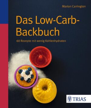 Ohne Zucker, ohne Weizenmehl - aber mit viel Geschmack! Sie haben die kohlenhydratarme Ernährung für sich entdeckt - möchten aber auf Brot und Kuchen nicht ganz verzichten? Verstehen wir voll und ganz! Aber backen ohne Mehl und Zucker - klappt das überhaupt? Ja, das klappt, und es schmeckt super. - 60 Rezepte: Kuchenklassiker, cremige Torten, Plätzchen und herzhaftes Brot - all das funktioniert auch low carb wunderbar. - Küchen-Einmaleins: Welche Zutaten eignen sich am besten? Geling-Tricks und -Tipps aus Marion Carringtons Backstube. Naschen und dabei auf Kohlenhydrate verzichten - guten Appetit! Marion Carrington ist seit zwei Jahren Typ 1 Diabetikerin und lebt bei Hildesheim. Die 52-jährige wollte bei der notwendigen Ernährungsumstellung auf Süßes nicht verzichten, weshalb sie sich intensiv mit Alternativen beschäftigt hat.