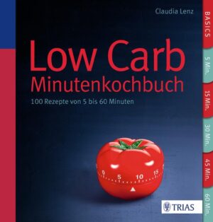 Low Carb von ruckzuck bis ganz gemütlich Sie sind gerade erst vom Job gekommen und haben noch 10 Minuten Vorsprung, bis die hungrige Kinderschar eintrudelt? Oder bereiten Sie einen gemütlichen Brunch vor und können die Sache ganz entspannt angehen? Egal ob 5, 20 oder 45 Minuten - hier ist es endlich: das erste Low-Carb-Buch, das sich ganz nach Ihrem Zeitbudget richtet und dabei immer etwas Leckeres bietet! Weniger Kohlenhydrate = weniger Hüftgold: So lautet die Low-Carb-Erfolgsformel. Das hört sich nach viel Verzicht und wenig Genuss an? Weit gefehlt! Denn auch wenn alle Rezepte wenig Kohlenhydrate haben und ohne Pasta, Reis und Co. auskommen, wird an Geschmack und Essvergnügen ganz sicher nicht gespart. Und dank der praktischen Griffleiste sehen Sie auf einen Blick, wie viel Zeit Sie für die Zubereitung des Rezepts benötigen. Claudia Lenz lebt mit ihrer Familie in Essen, arbeitet als Lektorin und Autorin von Büchern zu Ernährungs- und Gesundheitsthemen. In ihrer Freizeit findet man sie oft in der Sport- oder Kletterhalle und draußen, auf Entdeckertour durch die Industrielandschaften des Ruhrgebiets.