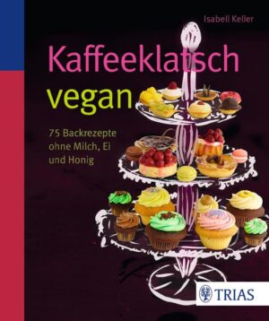 Aber bitte vegan! Linzer Torte, Rüblikuchen, Cupcakes und Teegebäck - willkommen an unserer veganen Kaffeetafel! Hier gibt es Klassiker, die wir schon seit Kindertagen lieben, ebenso wie sündige Modetorten, Cremiges und Fruchtiges. Das Besondere: alle 75 Rezepte funktionieren ohne teure Spezialprodukte! Denn vegan backen klappt auch ohne Sojamehl oder in jedem Supermarkt bekommen oder ohnehin schon zu Hause haben: Banane ersetzt Ei, Puddingpulver die Gelatine. Einfach, simpel, lecker! Viel Spaß beim Nachbacken, gutes Gelingen - und lassen Sie es sich schmecken! Isabell Keller ist staatliche geprüfte Diätassistentin und Ernährungsberaterin. Sie arbeitet in der Ernährungsberatung an der Rhein-Haardt-Klinik in Bad Dürkheim. Nebenbei entwickelt sie mit großer Begeisterung Rezepte und gibt Backkurse zum Thema "Backen ohne Milch & Ei" an Volkshochschulen. Ei-Ersatz aus Tapioka - mit altbekannten Produkten, die Sie garantiert