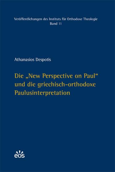 Die Entwicklung der sog. „New Perspective on Paul“, die vor allem mit den Namen Krister Stendahl, Ed Parish Sanders und James D. G. Dunn verknüpft ist, wurde hauptsächlich als Herausforderung und Infragestellung der Paulusinterpretation konzipiert, die durch die reformatorische Theologie Martin Luthers bestimmt ist. In den letzten Jahren steht daher die Debatte um diese beiden Paulusinterpretationen und ihren hermeneutischen Konsequenzen im Mittelpunkt der Forschung. Immer mehr Autoren interessieren sich jedoch für das Verhältnis der „New Perspective on Paul“ zur östlichen Paulusinterpretation und ihren theologischen Schwerpunkten. Dementsprechend will diese Arbeit zum einen die Rezeption der Rechtfertigung aus Glauben bei Paulus in der griechisch-orthodoxen Paulusinterpretation untersuchen und sie zum anderen zu den Ergebnissen der „New Perspective on Paul“ in Bezug setzen.