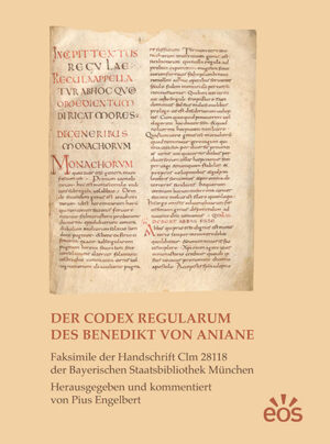 Der Codex Regularum Clm 28118 der Münchner Staatsbibliothek aus dem frühen 9. Jahrhundert enthält 27 spätantike Klosterregeln nebst anderen monastischen Texten, die von der Benediktusregel eingeleitet werden. Er lässt sich auf das Wirken des westgotischen Abtes Benedikt von Aniane (750/51-821) zurückführen, der unter Karl dem Großen und Ludwig dem Frommen Hauptvertreter der karolingischen Klosterreform war. Die Regelsammlung sicherte die Kenntnis und das Weiterleben vor- und nicht-benedikinischer Klostertraditionen, nachdem die Synoden von Aachen (816 bis 819) die Regula Benedicti zur allein gültigen Norm für alle Mönchsklöster erklärt hatten. Das vorliegende Faksimile präsentiert erstmals eine vollständige fotografische Wiedergabe des Codex Regularum. Ein umfangreicher Kommentar deutet den Text im Zusammenhang der literarischen Tradition monastischer Gesetzestexte.