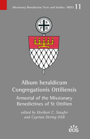 Coat of arms are little artworks which communicate the identy of a monastery or the program of an abbot. This collection unites the coat of arms of the Missionary Benedictines of St Ottilien. It is a documentation of personal history, but also of the convictions, devotions and hopes of a world-wide family and its missionary efforts to spread the Word of God