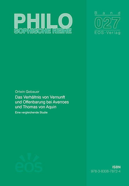 Die Harmonisierung von Vernunft und Glaube war für Averroes die zentrale wissenschaftliche Herausforderung, wobei ihm Aristoteles als wesentlicher philosophischer Bezugspunkt diente. Während Averroes Aristoteles in weiten Teilen folgt, versucht Thomas von Aquin, Aristoteles Werk zwar unter Rückgriff auf Averroes, aber in anderer Weise für sein eigenes philosophisch-theologisches Konzept fruchtbar zu machen. Bei beiden Philosophen gelangen Vernunft und Offenbarung zu einer singulären, aber nicht völlig spannungsfreien Synthese. In der vorliegenden Studie wird Averroes als kongenialer Vordenker scholastischer Themen gewürdigt. Thomas‘ Auseinandersetzung mit der islamisch-arabischen Philosophie erweist sich als anschauliches Beispiel eines interkulturellen Philosophiediskurses, der heutigen westlich-islamischen Philosophieprojekten als wertvoller Wegweiser dienen kann.