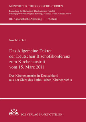 Das Allgemeine Dekret der Deutschen Bischofskonferenz zum Kirchenaustritt vom 15. März 2011 | Bundesamt für magische Wesen