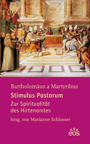 Bartholomäus a Martyribus (1514-1590), Erzbischof der portugiesischen Stadt Braga, gehört zu den bedeutendsten Teilnehmern des Konzils von Trient. Getragen von einem hohen Reformbewusstsein formulierte er über Jahre hinweg seine Einsichten über Wesen und Aufgaben des Bischofsamtes im Werk „Stimulus Pastorum“. Dabei geht es dem Verfasser nicht um einen Pflichtenkatalog, sondern um eine innere Formung, welche Verantwortung demütig annehmen und die Aufgaben leicht fallen lässt. Sein Traktat zählt zu den meistgelesenen Bischofsspiegeln der Frühen Neuzeit.