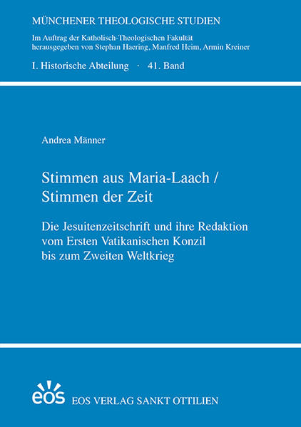 Die Zeitschrift „Stimmen aus Maria-Laach“, seit 1914 Stimmen der Zeit, der deutschen Jesuiten wird seit mehr als 140 Jahren herausgegeben und gilt als älteste Zeitschrift für christliche Kultur in Deutschland. Die bewegte Geschichte der Zeitschrift spiegelt eindringlich die Situation des deutschen Katholizismus.