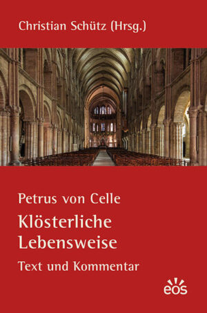 Petrus von Celle (ca. 1115 bis 1183) wirkte als Abt des bedeutenden Benediktinerklosters Saint-Remi in Reims und wurde 1181 Bischof von Chartres. Zu seinem umfangreichen theologischen Werk zählt auch ein Traktat über „Klösterliche Lebensweise“ (De vita claustrali), das als geistliches Erbauungsbuch weite Verbreitung fand. In dieser hochmittelalterlichen Einführung in das Klosterleben zeigt sich Petrus von Cella von der „monastischen Theologie“ geprägt: Das Werk will in erster Linie biblische Spiritualität vermitteln, die durch lectio divina angeeignet wird, und auf die persönliche Lebenspraxis und Frömmigkeit einwirken.