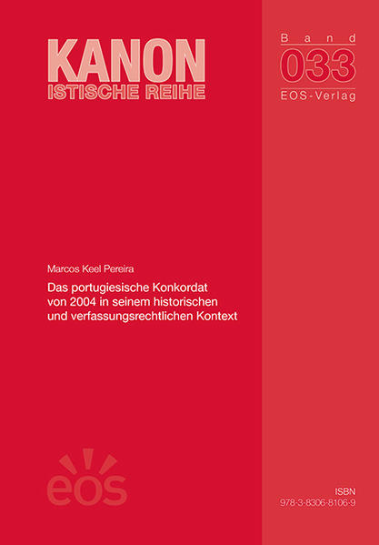 Portugal ist eines der Länder der Welt mit den ältesten Beziehungen zum Hl. Stuhl. Bereits zur Zeit des ersten portugiesischen Königs kam es um 1143 zu den Vereinbarungen zwischen Papst und dem neu entstandenen Staat. Andererseits zeigt der Blick in die Gegenwart, dass das portugiesische Konkordat von 2004 einer der letzten staatskirchenrechtlichen Verträge zwischen dem Hl. Stuhl und einem demokratisch verfassten Staat ist, das noch den Namen Konkordat trägt und die klassischen Themen konkordatärer Vereinbarungen behandelt. Die vorliegende Studie analysiert das Konkordat von 2004 und stellt die geltende Rechtslage dar, insbesondere im Hinblick auf die Stellung der katholischen Kirche im Kontext der portugiesischen Rechtsordnung.