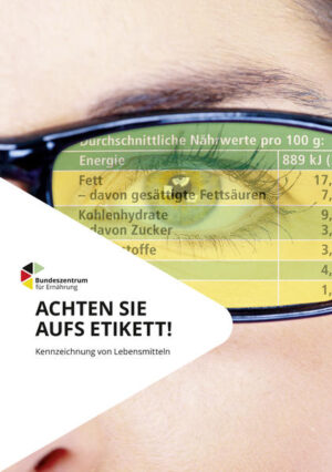 Die neue europäische Lebensmittelinformationsverordnung hat das Kennzeichnungsrecht kräftig durcheinander gewirbelt - gut dass es "Achten Sie aufs Etikett" gibt, das seit 30 Jahren verlässlich Licht in den Kennzeichnungsdschungel bringt. In dem Heft finden Sie das Wichtigste in Kürze, beispielsweise zur allgemeinen Pflichtkennzeichnung, Zutatenlisten, Mengenkennzeichnung, Nährwert- und Allergenkennzeichnung. Außerdem werden Sonderregelungen vorgestellt etwa zur Herkunftskennzeichnung, für Bio-Lebensmittel, Nahrungsergänzungsmittel oder Novel Food. Auch freiwillige Angaben werden behandelt. Dazu gehören die Werbung mit Nährwert- und Gesundheitsangaben (Health- und Nutrition Claims), Herkunfts- oder Qualitätssiegel. "Achten Sie aufs Etikett" bietet einen fundierten Einstieg in die Welt der Lebensmittelkennzeichnung, sei es für die Schule, das Studium, bei der Recherche oder für die Beratung.