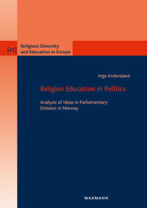 What sort of religion education (RE) is best suited for public education? Should RE teach young people how to deal with religious diversity, or should it provide them with religious guidance and a sense of belonging? Should it do both? Religion Education in Politics is an in-depth study of the ways in which Norwegian politicians have negotiated such issues, both before the introduction of an integrative and non-confessional RE Subject and after the verdict against Norwegian RE in the European Court of Human Rights. The book offers analyses of ideas about RE in parallel with ideas of national and religious identity and the purpose of education. Thus, it sheds new light on the complexities involved in political debates around the Subject. A broad array of political positions is studied in the book and it therefore provides insights valuable for policy makers, researchers, school managers and other stakeholders in the field of religion education.