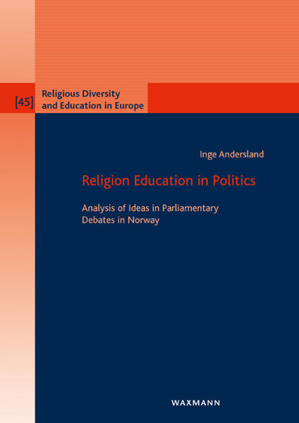 What sort of religion education (RE) is best suited for public education? Should RE teach young people how to deal with religious diversity, or should it provide them with religious guidance and a sense of belonging? Should it do both? Religion Education in Politics is an in-depth study of the ways in which Norwegian politicians have negotiated such issues, both before the introduction of an integrative and non-confessional RE Subject and after the verdict against Norwegian RE in the European Court of Human Rights. The book offers analyses of ideas about RE in parallel with ideas of national and religious identity and the purpose of education. Thus, it sheds new light on the complexities involved in political debates around the Subject. A broad array of political positions is studied in the book and it therefore provides insights valuable for policy makers, researchers, school managers and other stakeholders in the field of religion education.