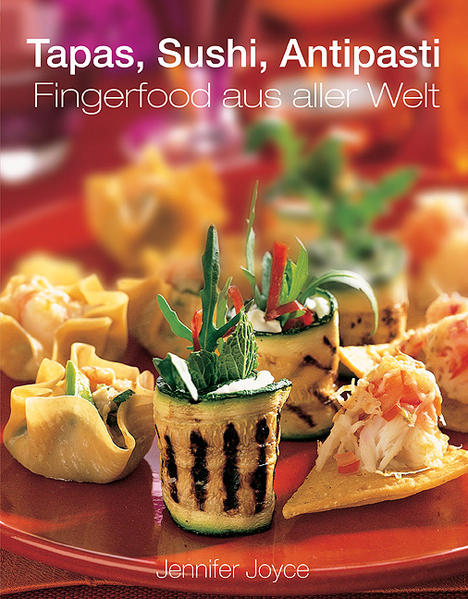 Schnell zuzubereiten, praktisch und überraschend vielseitig - Fingerfood ist in! Ob für die Party, den Stehempfang oder gemütliche Filmabende mit Freunden: dieses Buch strotzt vor kreativen und exotischen Rezepten für die internationalen Nachfolger der guten alten „Häppchen“. Köstliche Kleinigkeiten und Menüvorschläge für Themenabende wie „Fiesta mexikana“, „Bollywood Nights“ oder „Orientalisches Büfett“. Über 150 innovative und außergewöhnliche Ideen: stylish - unkompliziert - handlich.