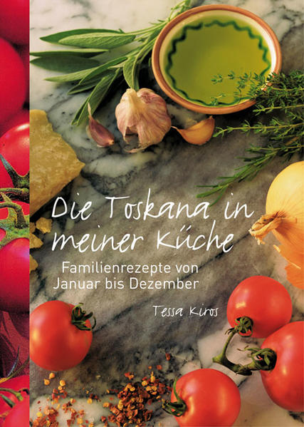 Tessa Kiros verrät uns in ihrem zweiten Kochbuch ihre schönsten Familienrezepte: von unkomplizierten Alltagsgerichten wie Polenta oder Minestrone über klassische Rezepte wie Olivenbrot, Lammbraten oder Tiramisu bis zu Spezialitäten wie Spargelrisotto oder Kastanientorte. 12 Kapitel von Januar bis Dezember - mit den passenden Gerichten für jede Saison. Dazu erzählt die Autorin Anekdoten oder schildert italienische Einkaufsgepflogenheiten.