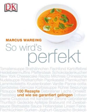 Was ist das Besondere an Brathähnchen, Rührei oder Tomatensuppe? Sternekoch Marcus Wareing zeigt, worauf es beim Kochen wirklich ankommt. Zu jedem der 100 Rezepte in seinem Buch verrät Ihnen der Meisterkoch einen Trick, mit dem Sie dem einfachsten Gericht das gewisse Etwas geben können. Ob Suppen, Hauptgerichte, Eierspeisen, Kuchen oder Desserts - mit Marcus Wareings Profitipps für den Hausgebrauch wird"s bestimmt perfekt, zumal wenn Sie seine 10 Kochregeln für garantierten Erfolg beherzigen. Und sollte doch einmal etwas schief gehen, finden Sie hier jede Menge Rettungstipps für den kulinarischen Notfall.