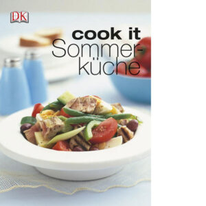 Stylish, handlich, günstig - Die trendigen kleinen Kochbücher der Reihe "Cook it" sehen nicht nur gut aus, sie haben auch einiges zu bieten: Ganze 400 Seiten mit jeweils über 150 beliebten und innovativen Rezepten zum unschlagbar günstigen Preis! Tolle Food-Fotografien zu jedem einzelnen Gericht lassen einem das Wasser im Mund zusammenlaufen und die originellen Rezepte stecken voller raffinierter neuer Einfälle. In diesem Band findet sich eine Vielzahl an leichten, erfrischenden Gerichten und Getränken - perfekt wie ein Sommertag und ein Hochgenuss zu jeder Jahreszeit. Abwechslungsreiche Rezepte inspirieren zu köstlichen Vorspeisen, Salaten, Suppen, Gerichten mit Fleisch und Meeresfrüchten sowie warmen und kalten Beilagen. Dazu zeigt "Cook it: Sommerküche" die besten Ideen für fruchtige Desserts und Sommergebäck, aber auch für Eistees, Milchshakes und Smoothies.