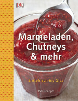 Entdecken Sie die Kunst des Einkochens neu und genießen Sie ganz besondere selbstgemachte Delikatessen! Mit rund 150 verführerischen Ideen für frisch eingelegtes Obst und Gemüse, für Kräuter und Gewürze lässt Sie dieses Buch das ganze Jahr über den Duft des Sommers schnuppern. Unter den verlockenden Kompositionen finden sich beliebte Klassiker wie Erdbeer-Rhababer-Konfitüre mit Vanille, raffinierte Kreationen wie Portwein-Orangen-Gelee, aber auch fantasievolle Neuschöpfungen wie Rosé-Gelee mit Rosenblättern oder gefrorener Cranberrywodka. Dazu vermittelt "Marmeladen,Chutneys und mehr" alle Grundlagen des Einkochens und sorgt mit zusätzlichen Profitipps für die Auswahl der Früchte, geeignetes Zubehör und die besten Techniken dafür, dass die Rezepte auch garantiert gelingen.