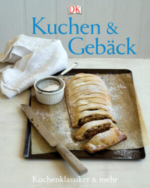 Traditionelles für Genießer von heute: Die hochwertige Themenkochbuchreihe "Küchenklassiker & mehr" verrät die besten Rezepte für internationale Küchenklassiker, die jeder kennen sollte. Das edle Layout und die herausragenden Food-Fotografien machen jeden Band zu einem wertvollen Sammlerstück. "Kuchen und Gebäck" beinhaltet rund 200 süße und pikante Rezepte für Kuchen, Kekse, Brotspezialitäten und Desserts aus Backofen und Pfanne. Darüber hinaus erfährt man, welche Werkzeuge man zum Backen benötigt, welchen Teig man für bestimmte Backwaren wählt und wie sich missratene Kuchen in letzter Minute retten lassen.