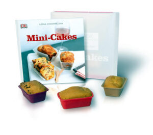 Mini-Cakes - die Kuchen im Mini-Format - sind für jede Gelegenheit geeignet und schmecken immer super lecker! Dieses handliche Backbuch mit 6 farbigen Mini-Cake-Förmchen aus Silikon bietet alles was man benötigt, um sofort loszulegen. 36 klassische und innovative Rezepte für süße und salzige Mini-Cakes lassen dabei keine Wünsche offen. Ob mit Paprika und Kreuzkümmel oder mit Zucchini und Parmesan - die kleinen Küchlein sind perfekt für Partys, zum Kaffee, für die Lunchbox oder als Mitbringsel für Freunde und Familie!