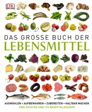 Wie filetiere ich eine Grapefruit? Wie erkenne ich, dass ein Fisch frisch ist? Welche Gartechnik eignet sich für welchen Fleischschnitt? Wie sieht eine frische Kurkuma-Wurzel aus? Und was ist eigentlich Verjus? Ob Fisch, Fleisch, Gemüse, Nüsse, Samen, Gewürze, Milchprodukte, Obst oder Getreide: Auf 544 Seiten und mit rund 2500 brillanten Fotos stellt diese Enzyklopädie die ganze Welt der Lebensmittel vor. Von internationalen Food-Spezialisten recherchierte Texte machen dieses Buch zu einem wissenschaftlich fundierten Nachschlagewerk. Es informiert über richtiges Einkaufen, Aufbewahren, Zubereiten und Haltbarmachen von Lebensmitteln - mit vielen Step-by-Step-Fotos. Außerdem verrät es 200 internationale Rezepte, die garantiert Appetit machen. Ein absolutes Muss für alle Einsteiger und Küchenprofis, die mehr über gutes Essen wissen wollen!