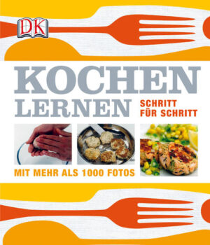 Für alle, die noch etwas Nachhilfe in der Küche gebrauchen können gibt es jetzt den perfekten Ratgeber! Mehr als 300 Klassiker - von Vorspeisen über Hauptgerichte zu Desserts und Kuchen - sind für Kochneulinge perfekt aufbereitet: Mit Step-by-step-Fotos und einem Foto des fertigen Gerichts kann man jeden Arbeitsschritt ganz einfach nachvollziehen. Bebilderte Menüplaner helfen bei der Auswahl des richtigen Rezepts und der Zusammenstellung von Menüs. Ob Miesmuscheln in Safransauce, Mangold-Käse-Crêpes, Indisches Lammcurry oder Schoko-Orangen-Kuchen - mit diesem praktischen Helfer zaubern auch Kochanfänger ein leckeres Menü auf den Tisch!