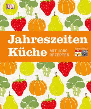 Saisonal genießen – mit Einkaufslisten fürs Smartphone! Knackig, saftig, voller Geschmack und Nährstoffe – wer nach den Jahreszeiten und dem jeweiligen Angebot an Lebensmitteln kocht, ist gut beraten. Obst und Gemüse schmecken frisch aus dem Garten oder vom Markt am besten und sind wahre Vitaminbomben. Obendrein schonen saisonale Produkte aus der Region das Haushaltsbudget, weil sie preisgünstiger als Importware sind. Dieses große Buch der Jahreszeitenküche bietet eine unglaubliche Fülle fantastischer Rezepte, die Ihnen ein unkompliziertes und vielfältiges Kochen nach Saison ermöglicht. Satte 1000 Rezepte sind chronologisch in Frühling, Frühsommer, Hochsommer, Herbst, Frühwinter und Winter gegliedert. Von Rhabarber bis Winterkohl werden in mehr als 50 Porträts die wichtigsten Produkte jeder Jahreszeit vorgestellt. Überblicksseiten liefern wertvolles Wissen zu Aspekten wie Qualitätsmerkmalen oder Aufbewahrung und erleichtern die Rezeptsuche für bestimmte Lebensmittel. Praktisches Zusatzfeature: Ein QR-Code liefert die Einkaufsliste für jedes Rezept blitzschnell auf das Smartphone! Der Code wird gescannt und die Zutatenliste erscheint direkt auf dem Display des Smartphones.