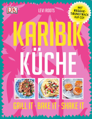 Wer das nächste Grillfest richtig rocken möchte, findet bei Levi Roots jede Menge Inspiration. BBQ-Rezepte des Kochs und Musikers wie Calypso-Chicken-Burger, Jamaikanische Fisch-Kokos-Päckchen oder Gegrillte Mango mit Barbados-Creme bringen exotische Aromen und die Sonne der Karibik in jede Küche. Ideen für exotische Salate, Desserts und Drinks ergänzen das Repertoire. Besonderes Extra: Mit Karibik-Sound-CD zum Grillen mit Reggae-Feeling! Levi Roots ist begeisterter Koch, der eine eigene Kochshow im britischen Fernsehen hatte. Daneben ist er aber auch britisch-jamaikanischer Reggae-Musiker, der mit Bob Marley auftrat und schon 1992 "Happy Birthday Mr. President" für Nelson Mandela sang. Lieber noch als am Herd steht er am Grill und erfindet ständig neue Grillrezepte.