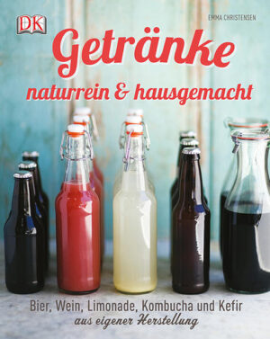 Natürlich selbstgebraut: Fermentierte Getränke selbst herzustellen ist absolut angesagt und gar nicht so schwer! Dieses attraktive Rezeptbuch enthält alle Tipps und Tricks, die man zum Selberbrauen zu Hause benötigt, und lädt zum Experimentieren ein: Entdecken Sie 60 köstliche Rezeptideen für Beliebtes wie Bier, Cidre, Kefir und Limonade und für eher Ungewöhnliches wie Kombucha, Sake oder Met! Eine Warenkunde informiert über die Grundzutaten, wie Früchte, Malz, Milch, Hefe oder Honig. Wie die Ausrüstung für selbstgebraute Getränke aussieht, verrät der Technikteil. Hier finden sich auch Tipps zu Starterkulturen, Hygiene, Abfüllung und Troubleshooting. So gelangen Sie Schritt für Schritt sicher zu schmackhaften eigenen Getränken. Die hergestellten Mindestmengen sind mit 34 Litern perfekt für kleine Haushalte. Praktisch: Eine Brau-Ausrüstung reicht für alle Rezepte, so dass die Anschaffungskosten gering bleiben. Jedes Kapitel enthält ein praktisches Grundrezept, das einlädt, mit eigenen Ideen und Zutaten zu experimentieren. Der hauseigenen Getränke-Manufaktur sind somit keine Grenzen gesetzt!