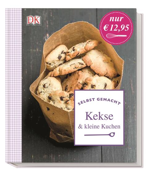 Vielfältige Rezepte mit alten und neuen Bekannten für Cookies, Cupcakes, Muffins, Kekse, Scones und Minikuchen verführen das ganze Jahr über zum Backen. Freuen Sie sich auf Mandelgrissini mit weißer Schokolade, Schoko-Doppelkekse, Vanillekipferl, Himbeer-Rhabarbar-Cupcakes, Whoopies mit Nuss-Nougat-Füllung und viele viele mehr. »Selbst gemacht: Kekse & kleine Kuchen« versammelt eine gelungene Mischung aus Klassikern und originellen Variationen. Die abwechslungsreichen und alltagstauglichen Rezepte sind ebenso für Kochanfänger wie auch für leidenschaftliche Hobbyköche geeignet, die in diesem Buch immer wieder Neues entdecken werden. Jedes Rezept ist mit Angaben zum Schwierigkeitsgrad, zur Vorbereitungs- und Garzeit sowie zum Kostenaufwand versehen. Eine kurze Einleitung informiert jeweils über das benötigte Equipment und die wichtigsten Zutaten. Schritt-für-Schritt-Bilder führen sicher durch die Basisrezepte und lassen Raum für Eigenkreationen.