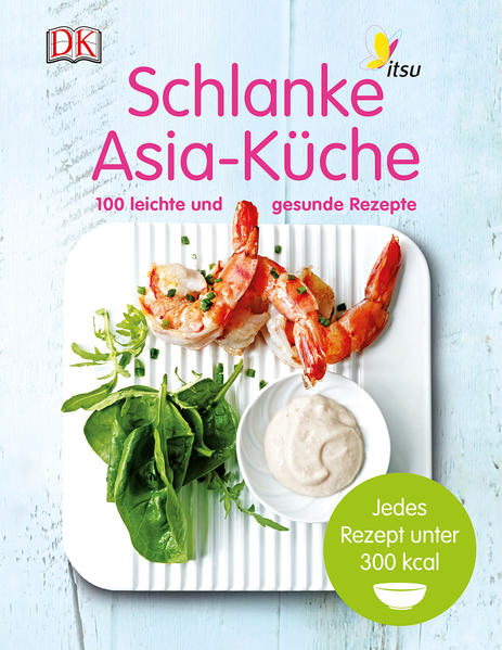 Gesundes aus Fernost: Die asiatische Küche hält Sie auf natürliche Weise gesund und schlank. Und dass gesundes Essen auch vorzüglich schmecken, unkompliziert und abwechslungsreich kann, werden Ihnen die Rezepte in diesem Kochbuch beweisen. Jedes Gericht ist vollgepackt mit wertvollen Nährstoffen und hat dabei weniger als 300 Kalorien. Obendrein sind die Mahlzeiten in weniger als 30 Minuten zubereitet. Die Basis bilden ausschließlich frische Zutaten mit ausgeprägtem Eigengeschmack für viel Genuss. Probieren Sie die köstlichen kalorienarmen Sattmacher, die von der asiatischen Küche inspiriert sind, wie Gemüse-Tofu-Salat, kurzgebratenes Steak in Miso-Marinade, grünes Thai-Curry und gegrilltes Teriyaki-Hähnchen! Eine kleine Sushi-Kunde zeigt, wie der perfekte Sushi-Reis gelingt und wie die leckeren Röllchen zubereitet werden. Wertvolle Ernährungstipps und Informationen zu den Zutaten runden die »Schlanke Asia-Küche« ab.