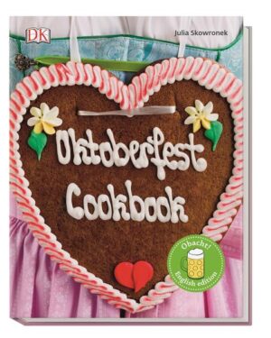 Das "Oktoberfestkochbuch" gibt's für alle englischsprachigen Fans des Oktoberfests auch auf Englisch! Jetzt für nur noch 9,95 € (vorher 16,95 €). Bring the Oktoberfest into your own kitchen! Authentic recipes from the world’s largest beer festival like roast chicken, skewer fish, cheese spaetzle and candy apples are guaranteed to make your mouth water. Find out how to wear Dirndl dresses and Lederhosen correctly and grasp the secrets of the Oktoberfest etiquette. Julia Skowronek is a trained cook, a foodstylist, and an author. She is a Münchner by choice, and lives there still. Julia is very fond of Bavarian cuisine and the fair. She also has worked for 20 years as a waiter in the Hofbräu tent during the Oktoberfest.