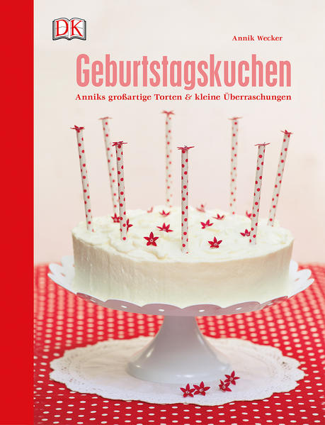 Feiern wir doch einmal das, was zu jeder (Geburtstags-)Feier zwingend dazu gehört: Den Geburtstagskuchen. DK Back-Queen Annik Wecker hat sich diesem wunderbaren Thema angenommen und heraus kam eine runde, liebevolle Mischung aus Backinspiration, fantasievollen Dekoideen und Anregungen zur Verpackung. Ein selbst gebackener Kuchen ist an und für sich schon ein Geschenk und zaubert ein Lächeln auf das Gesicht des Geburtstagskindes, auch wenn dieses der Kindheit schon lange entwachsen ist, denn - ganz ehrlich - ein liebevoll selbstgemachter Kuchen zeugt davon, dass jemand an uns gedacht hat, und was kann es für ein größeres Geschenk geben. Über 70 Anregungen von Annik Wecker finden sich in diesem Buch - von aufwändigen Torten bis zu Last-Minute-Varianten für vergessliche Gratulanten. Abgerundet wird das Buch durch zahlreiche Grundrezepte und -techniken. Annik Wecker hat sich 2008 mit ihrem ersten Buch „Anniks göttliche Kuchen“ in unsere Herzen gebacken. Seitdem erfreut sie sich und ihre Fangemeinde mit immer wieder neuen Titeln und Projekten im unverwechselbaren Annik-Stil. Alle selbst gestylt. Alle selbst fotografiert. Auch wenn das bei Eis im Hochsommer dann und wann eine Herausforderung war. Annik Wecker lebt mit ihrer Familie in München.