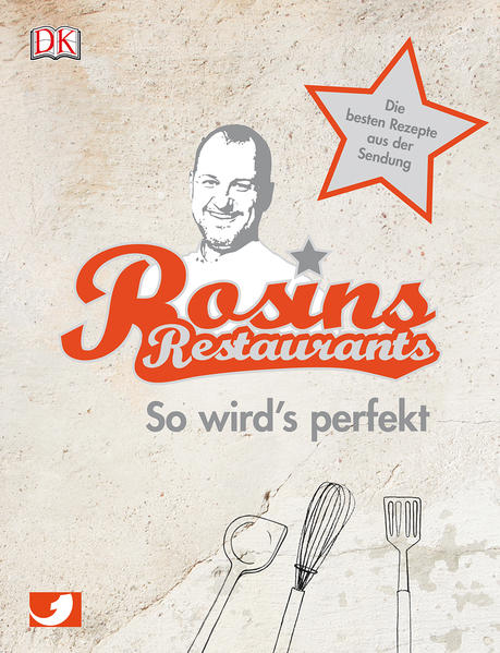 Bodenständig, unkompliziert, aber raffiniert geht es zu, wenn Sternekoch Frank Rosin in seiner TV-Sendung „Rosins Restaurants“ mit viel Know-how und Leidenschaft Restaurantbesitzern in der Krise wieder auf die Beine hilft. In der Sendung wird gelacht, geweint, aufgeräumt und renoviert, vor allem aber gekocht. Die besten Rezepte gibt es nun in diesem Buch zum Nachkochen und Genießen, wie Kartoffelsuppe mit Cabanossi, Spaghetti napoletana, Türkische Pizza, Moussaka, Kalbsschnitzel mit Pilzpfanne, Tote Oma Franky’s Style oder Bayerisch Creme mit Kirschen. Der charmante Sternekoch verrät in seinem Buch viele Profi-Tricks und Kniffe für einen sicheren Kocherfolg.