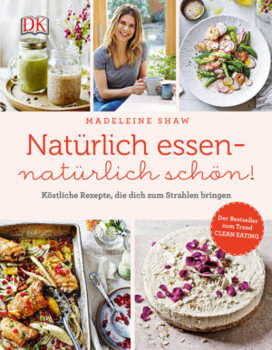 Ernährungsexpertin Madeleine Shaw greift den Trend „Clean Eating“ auf und präsentiert gesunde Ernährung voller Genuss und Aroma! Dabei werden schädliche Zutaten wie Industriezucker, Gluten und schlechte Fette weggelassen und durch gesunde Lebensmittel und Superfoods ersetzt. Das 6-Wochen-Programm beinhaltet über 100 köstliche Rezepte für Frühstück-, Mittag- und Abendessen sowie kleine gesunde Snacks für zwischendurch, die den Einstieg in ein gesundes Leben ebnen. Shaw zeigt Ihnen so den Weg zu Schönheit und Gesundheit, Fitness und Wohlbefinden, indem sie Ihre Ernährung grundlegend umstellt. Essen Sie sich schön!