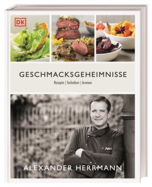 The Secret of Taste. Ausgezeichnet mit der Silbermedaille der Gastronomischen Akademie Deutschlands 2018 und dem Gourmand Cookbook Award 2016! Wie sich besondere Geschmackserlebnisse kreieren lassen, erklärt Sternekoch Alexander Herrmann in seinem neuen Buch! Holen Sie das Beste aus Ihren Gerichten heraus durch außergewöhnliche Aromakompositionen und spezielle Verarbeitung der Produkte. Grundlegende Basis-Rezepte zeigen Schritt für Schritt was bei dem entscheidenden Geschmacksgeheimnis zu beachten ist. Welche Technik dahinter steckt und wie alles besonders aromatisch wird, macht Alexander Herrmann auch für Laien verständlich. 150 Rezepte zeigen wie man Produkte richtig kombiniert und köstliche Speisen zaubert. Von Speck-Rapsöl-Vinaigrette und Kalbstatar über Ofenauberginen bis zu geflämmten Heilbutt ist für Gemüse, Fleisch- und Fischliebhaber alles dabei. Ein besonderes Buch, das einem die Geheimnisse des guten Geschmacks verständlich macht. Alexander Herrmann ist ein deutscher Sterne- und Fernsehkoch mit einem ausgezeichneten Restaurant in Wirsberg (Franken). Seine Gabe, auch wenig erfahrenen Köchen sein kulinarisches Wissen näher zu bringen, stellt er unter anderem in Koch-Fernsehsendungen, wie The Taste (Sat1) und Küchenschlacht (ZDF) unter Beweis.